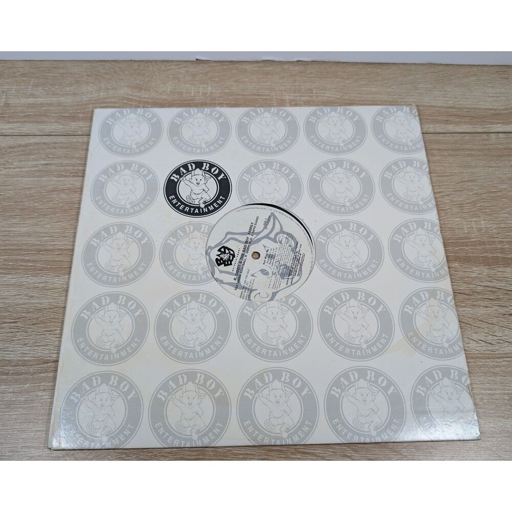 P. Diddy & The Bad Boy Family Roll Wit Me 12” Vinyl Promo Bad Boy